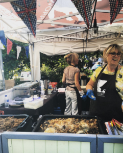 The lovely Burrow Farm team